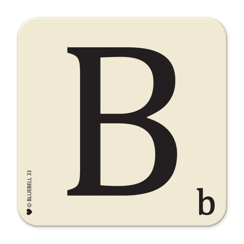 Letter B Table Mat