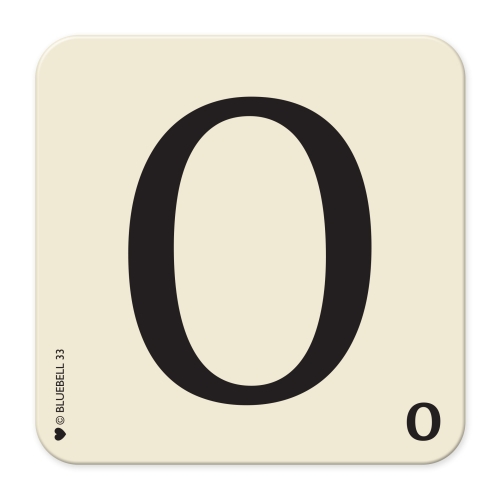 Letter O Table Mat