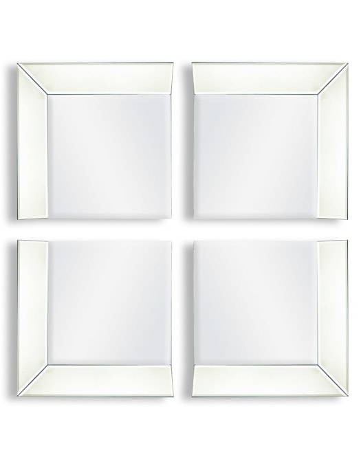 Venetian 4 Corner Piece Mirror Set