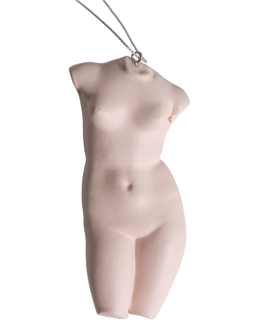 Pink Female Torso Hanging Decoration (to be bought in qtys of 8)
