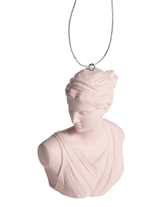 Pink Artemis Bust Hanging Decoration (to be bought in qtys of 8)