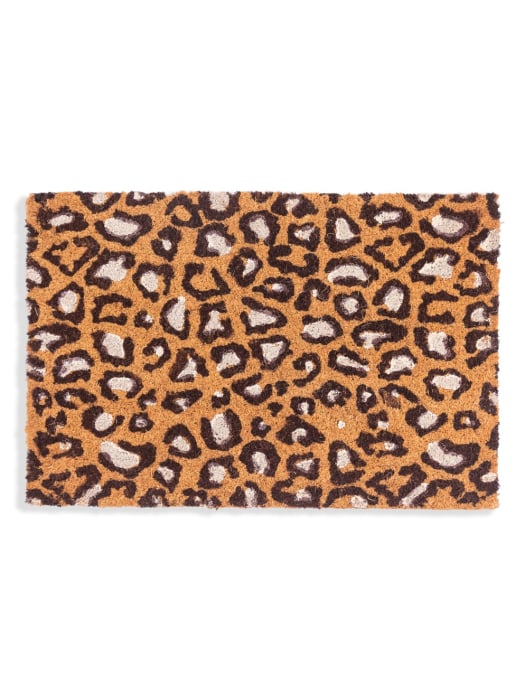 Leopard Print Doormat