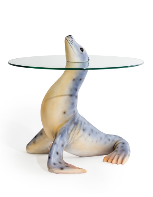 "Natural" Seal Coffee / Side Table