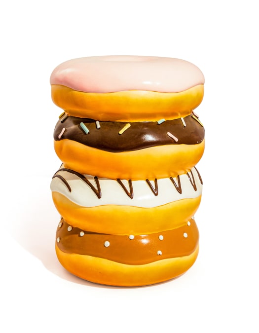 Stack of Doughnuts Side Table / Stool