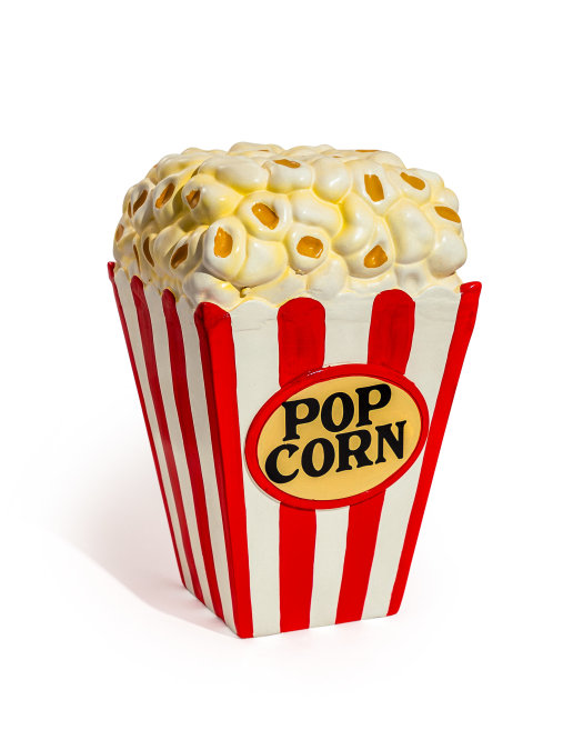 Popcorn Box Side Table / Stool