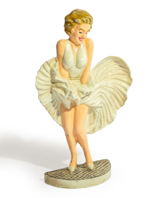Cast Iron Marilyn Monroe Door Stop