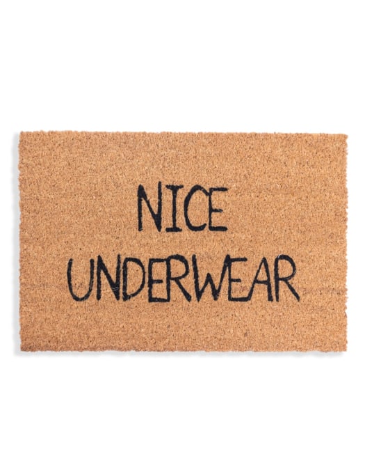 "Nice Underwear" Doormat