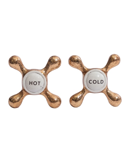 Set of 2 Bathroom Tap Drawer Knobs (to be bought in sets of 4)
