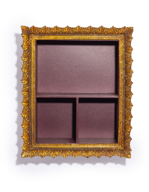 Ornate Framed Wall Shelf