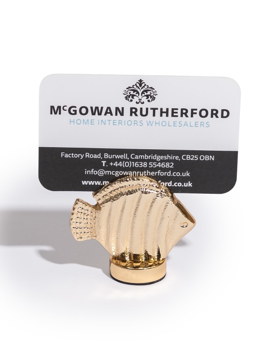 Gold Fish Card / Photo Holder (to be bought in qtys of 10)
