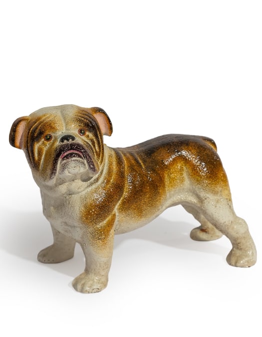 Cast Iron Bulldog Door Stop