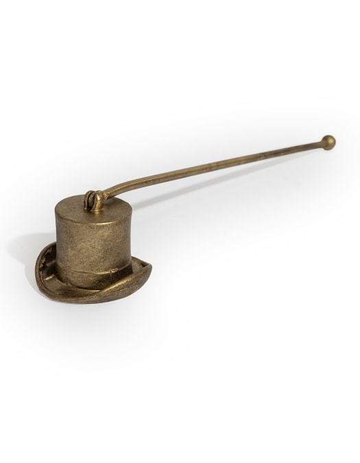 Antique Gold Top Hat Candle Snuffer (to be bought in qtys of 6)