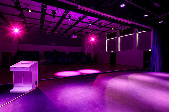 Opus Sound and Lighting Installation at Les Quennevais School Jersey