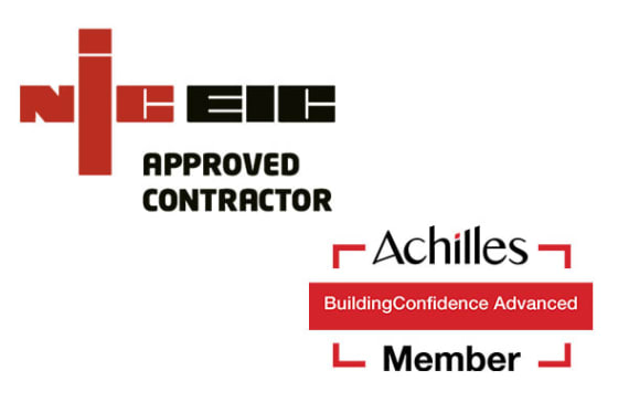 NICEIC & ACHILLES Member Logos