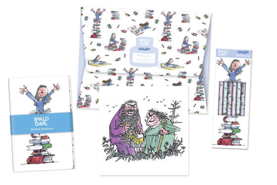 Roald Dahl Gift Stationery and Greeting Cards from Museums & Galleries