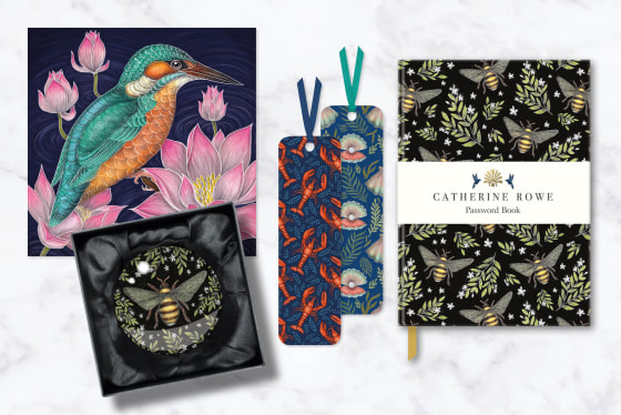 Museums & Galleries - Catherine Rowe Floral Designs Notecard Wallet  #NCW450117