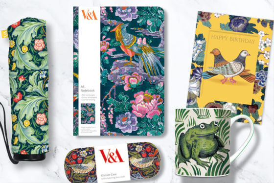 V&A Gift Stationery and Greeting Cards from Museums & Galleries