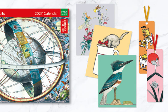 British Library Gift Stationery and Greeting Cards from Museums & Galleries