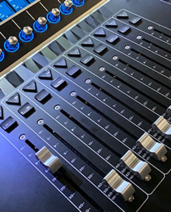 DiGiCo Control Desk for Audio Mixing