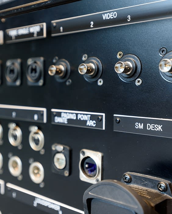 Facility Panel Close Up At Leeds Beckett University