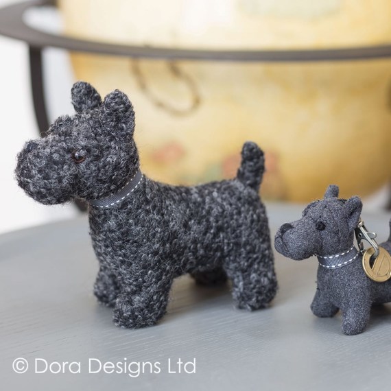 Mac The Scottie Dog Paperweight by Dora Designs