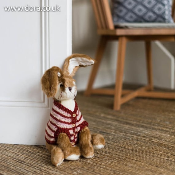 Amos Hare Doorstop by Dora Designs