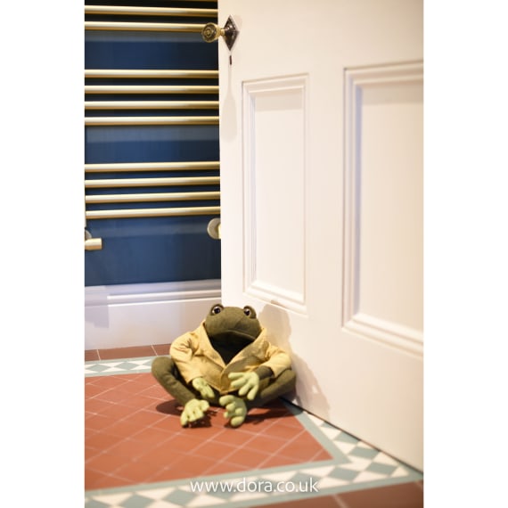 Frog Doorstop | Novelty Fabric Weighted Doorstop