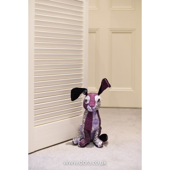 Patchwork Hare Novelty Doorstop | Dora Designs