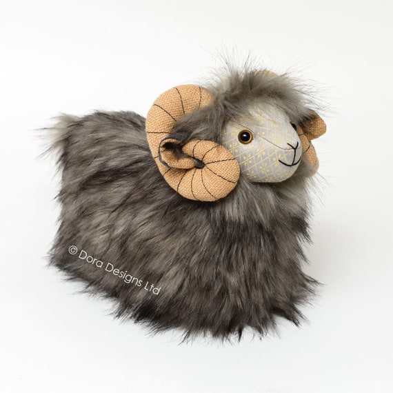 Posh Heardy Herdwick Lake District Sheep Doorstop by Dora Designs