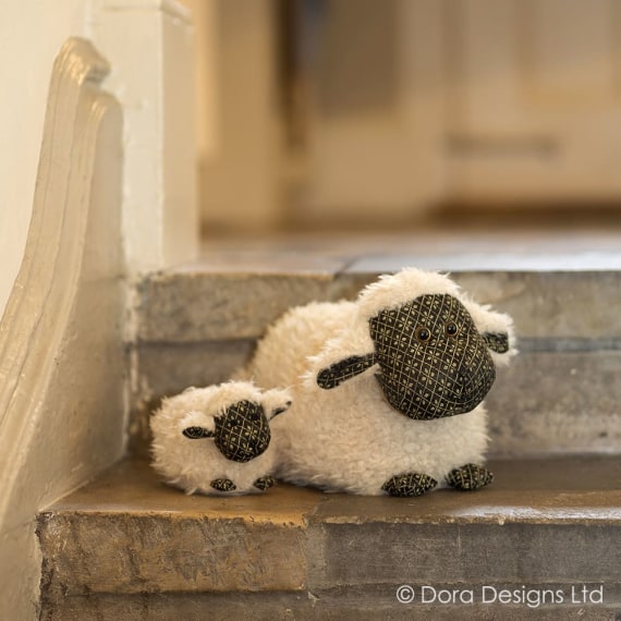 Lois Lamb Doorstop by Dora Designs