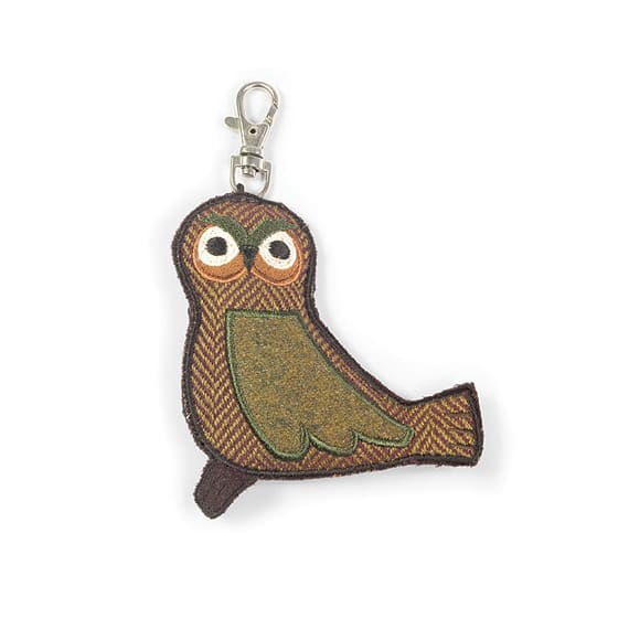 Tawny Owl Keyring SALE 80 OFF