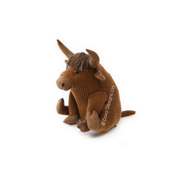 Mull the Highland Cow Sitting Doorstop