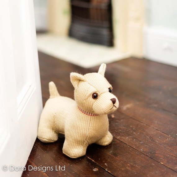 Iona the Westie Doorstop by Dora Designs