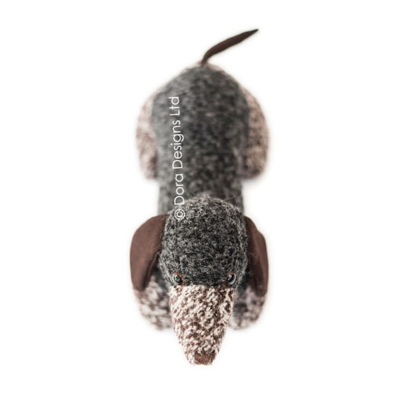 Weenie Dachshund Doorstop by Dora Designs