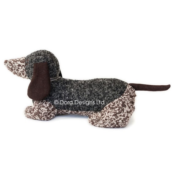 Weenie Dachshund Doorstop by Dora Designs