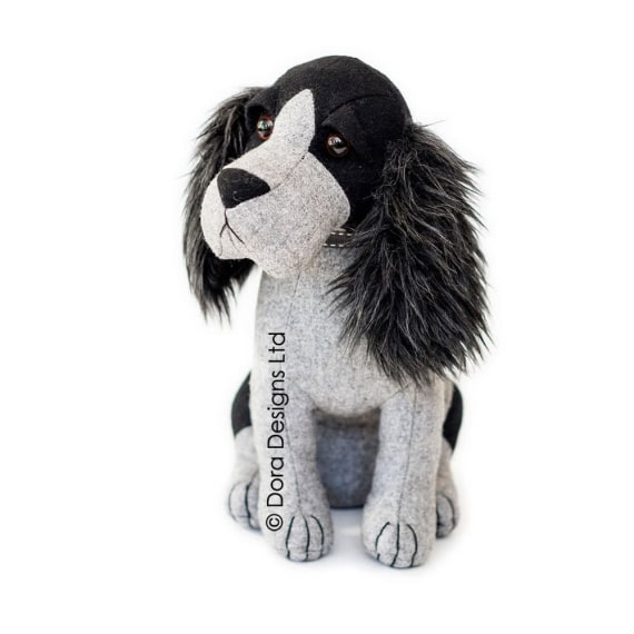 Chance Cocker Spaniel Dog Doorstop by Dora Designs