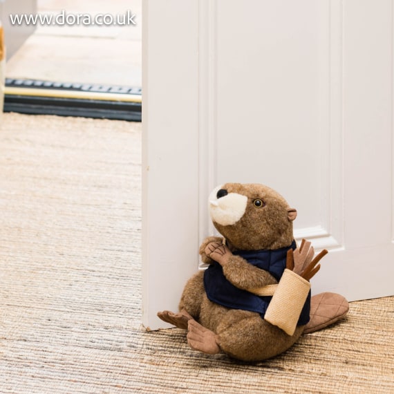 Brandon Beaver Doorstop by Dora Designs