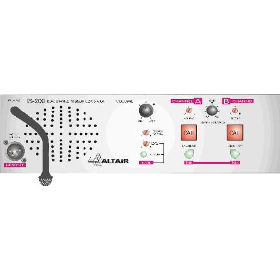 Altair 5008 ES200 Intercom Remote Station Desk Mounting - 2ch