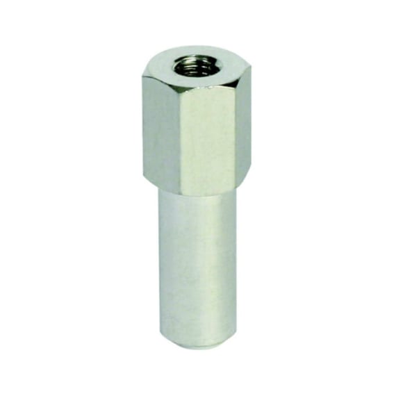 Doughty T73401 Spigot Adaptor Steel 19mm x M10 Thread Stage Electrics