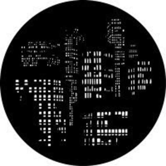 Rosco 77786 B size Gobo 238-286 City Lights