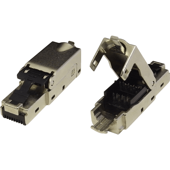 CAT6A  RJ45 Field Termination Plug/Connector Stage Electrics