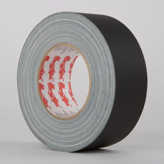 Le Mark Gaffer Tape Matt 500 - 50mm x 50m Black Stage Electrics