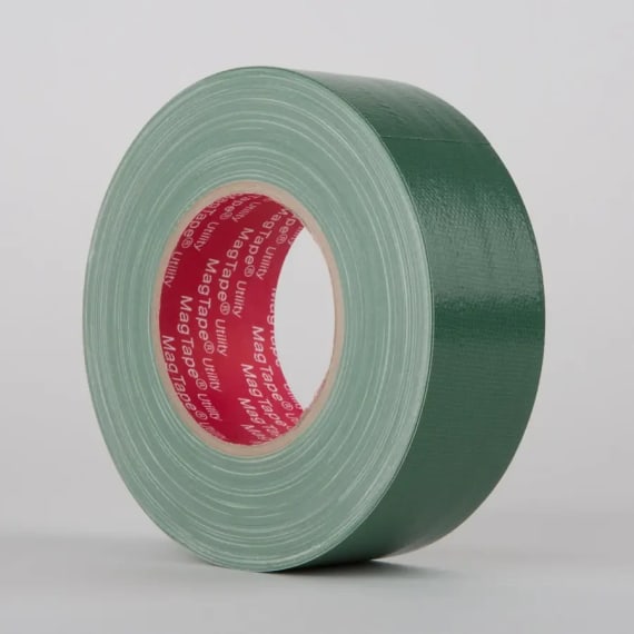 Le Mark CTGLOSSUT50DKGR Gaffer Tape Utility Gloss - 50mm x 50m Green