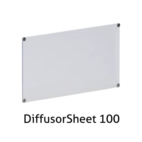 Astera FP6-SET-1 HydraPanel Single Unit 1x DiffusorSheet 100 (FP6-DS-100) Stage Electrics