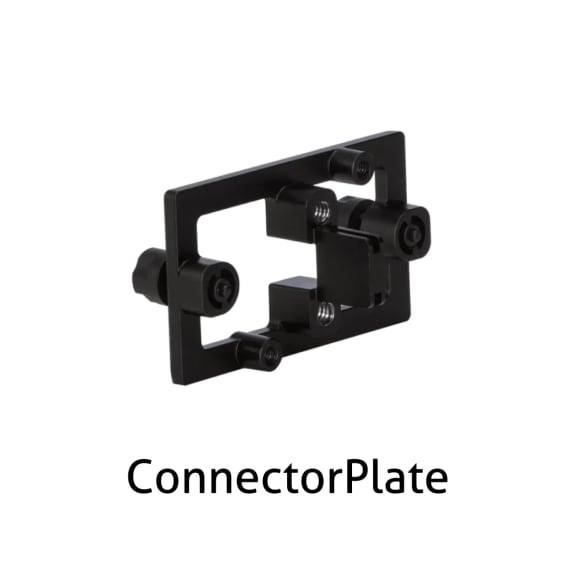 Astera FP6 HydraPanel Connector Plate with Flight Case Stage Electrics