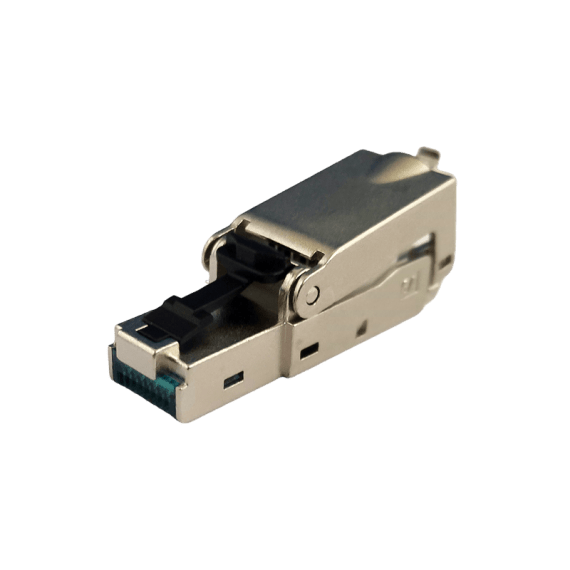 TUK PGSDBK Cat6A Shielded XLR Style Plug Stage Electrics