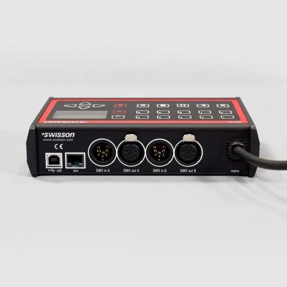 Swisson XRC-200 10 20 60 DMX Dynamic Recorder Desk Top Stage Electrics