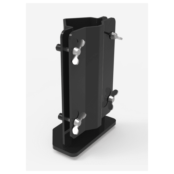 Admiral Staging  TRHMSP50B Mono Stand Clamp Black For Baseplate Stage Electrics