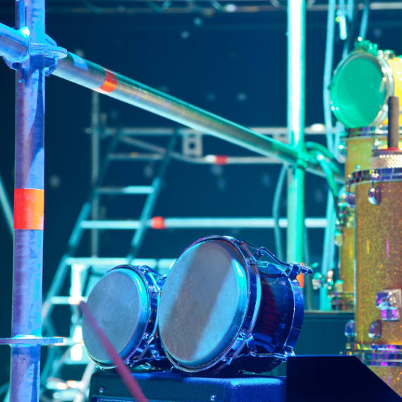 Advance 200291 AT215 Fluorescent Cloth Gaffa Tape 19mm x 25m - Pink