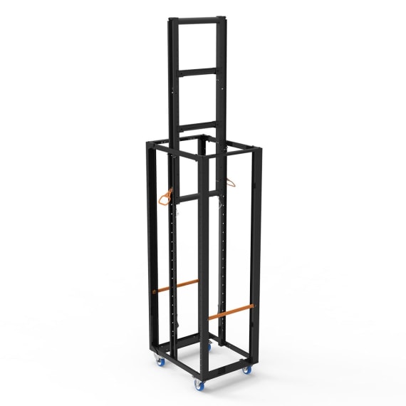 Admiral Staging WAM2J16 Sidelight Tower Asymmetrical H203 x 60 x 80 with 4x Braked Castors